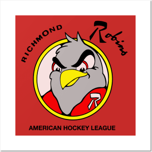 Retro Richmond Robins Hockey 1972 Posters and Art